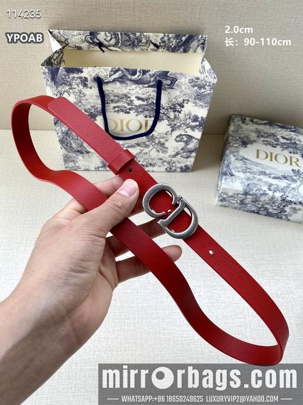 Dior Belt 20mmX90-110cm 8L03