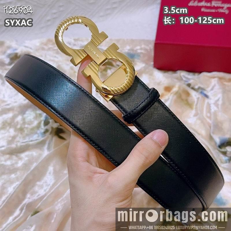 Ferragamo belt 35mmX100-125cm 8L90