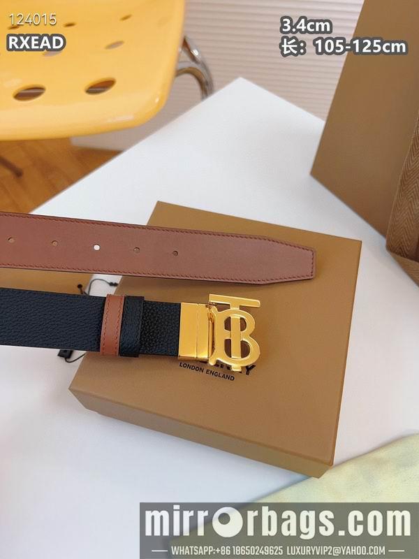 Burberry belt 34mmX105-125cm 8L07