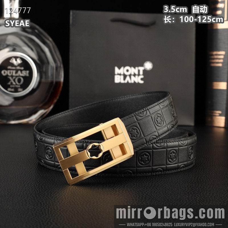 Montlanc belt 35mmX100-125cm 8L37