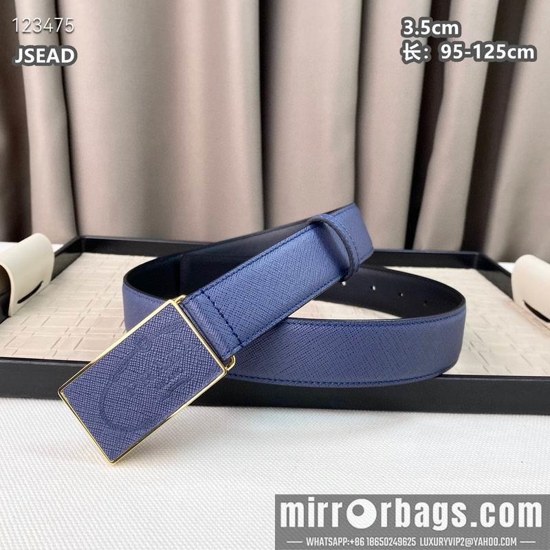 Prada belt 35mmX95-125cm 8L33