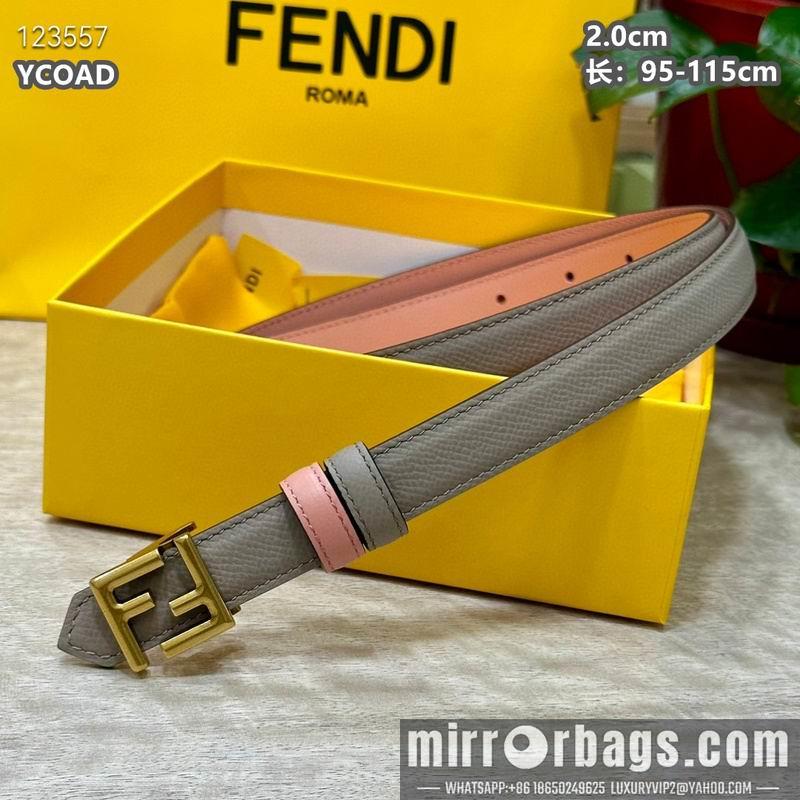 Fendi belt 20mmX95-115cm 8L16