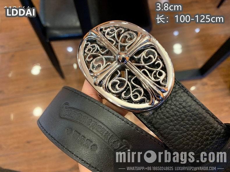 Chrome Hearts belt 38mmX100-125cm 8L01