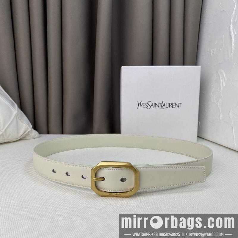 YSL belt 30mmX90-115cm 7D01