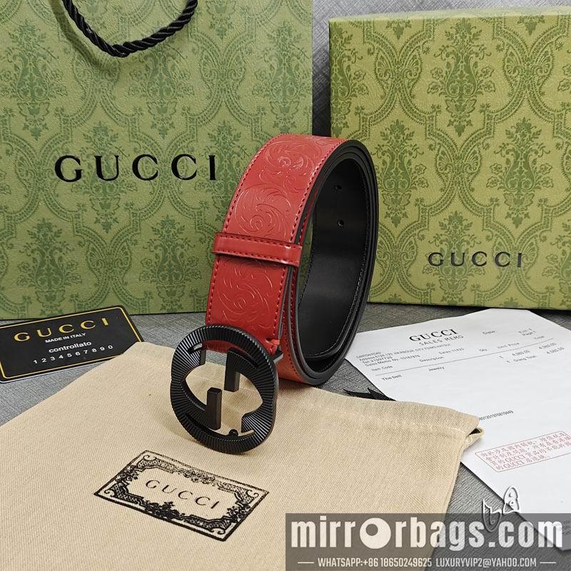 Gucci belt 38mmX90-125cm lb16