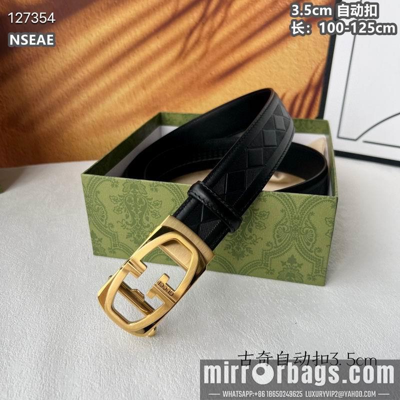 Gucci belt 35mmX100-125cm 8L80