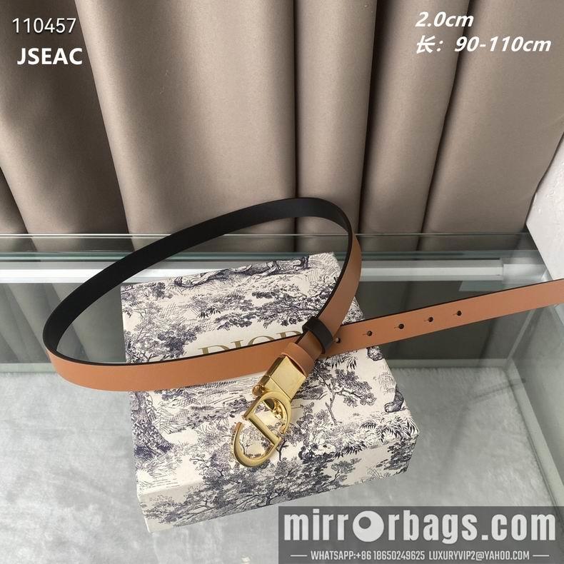 Dior Belt 20mmX90-110cm 8L01
