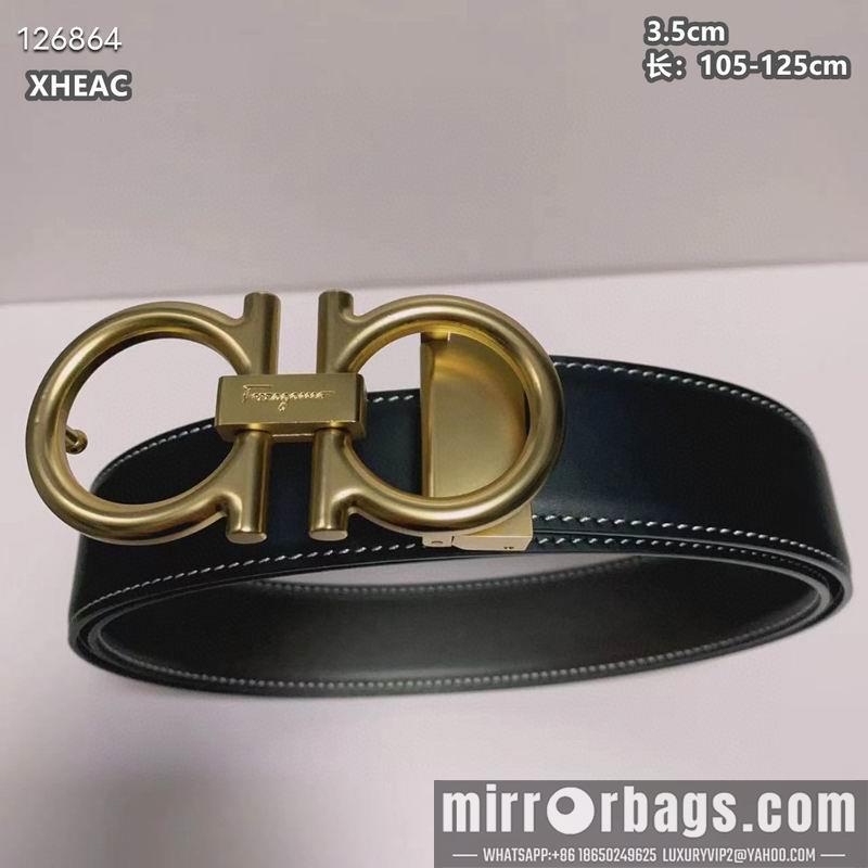 Ferragamo belt 35mmX105-125cm 8L102