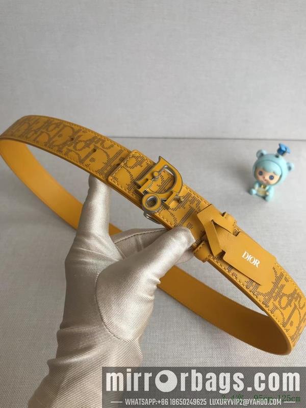 Dior Belt 34mmX95-125cm 7D01