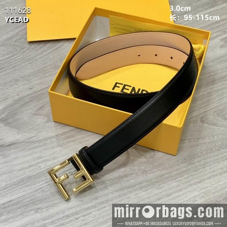 Fendi Belt 30mmX95-115cm 8L04