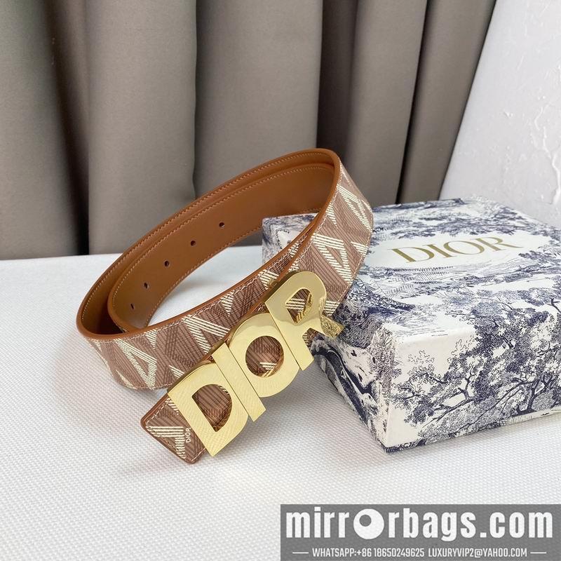 Dior belt 35mmX95-135cm 7D26