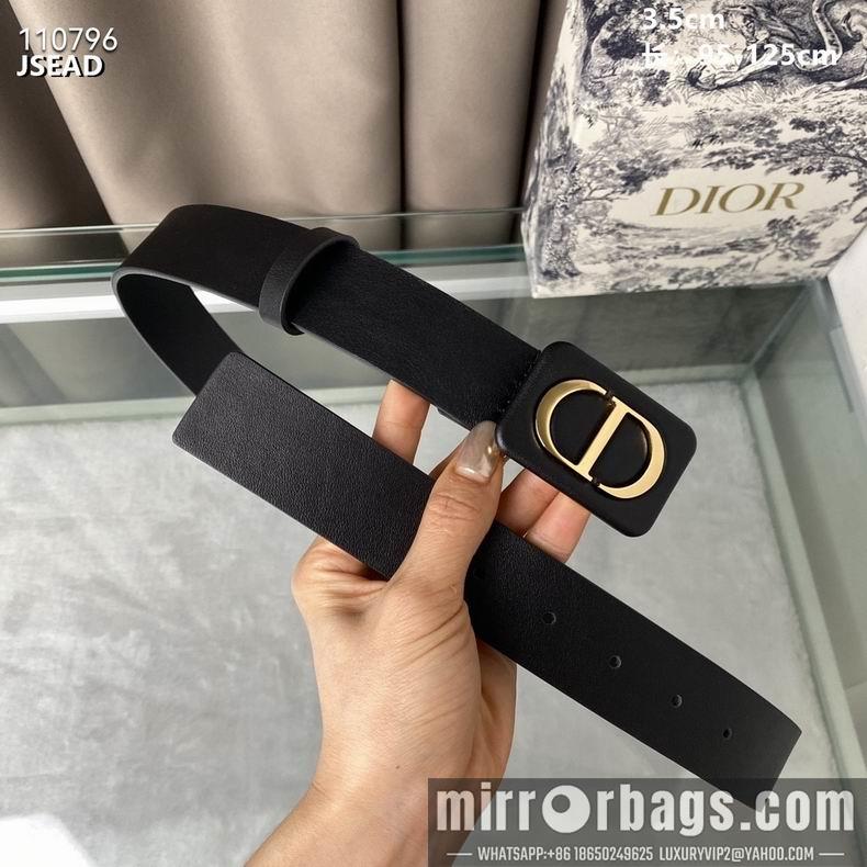 Dior Belt 35mm 95-125cm 8L07