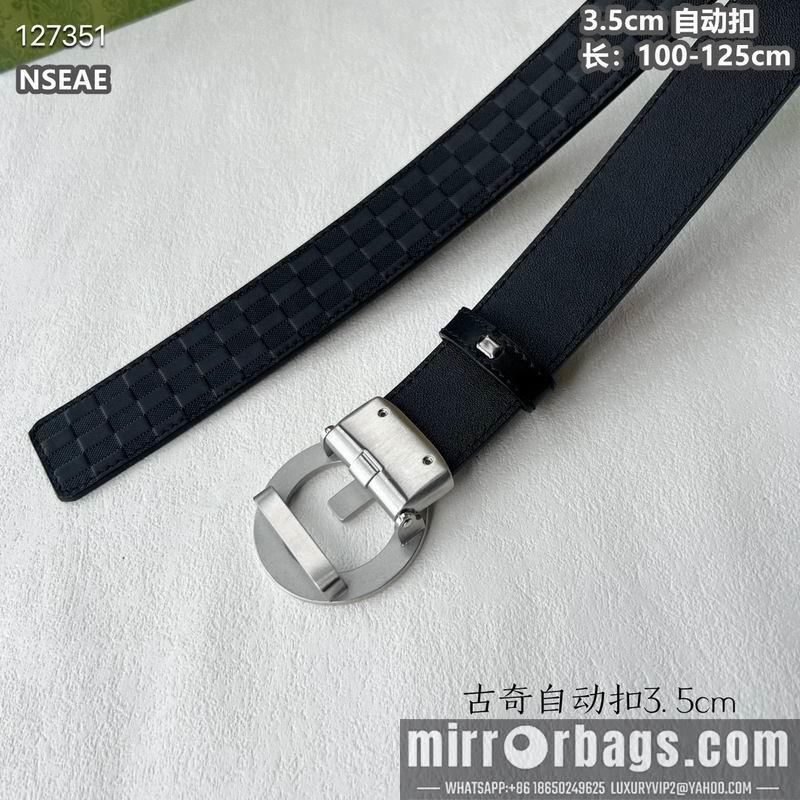 Gucci belt 35mmX100-125cm 8L79
