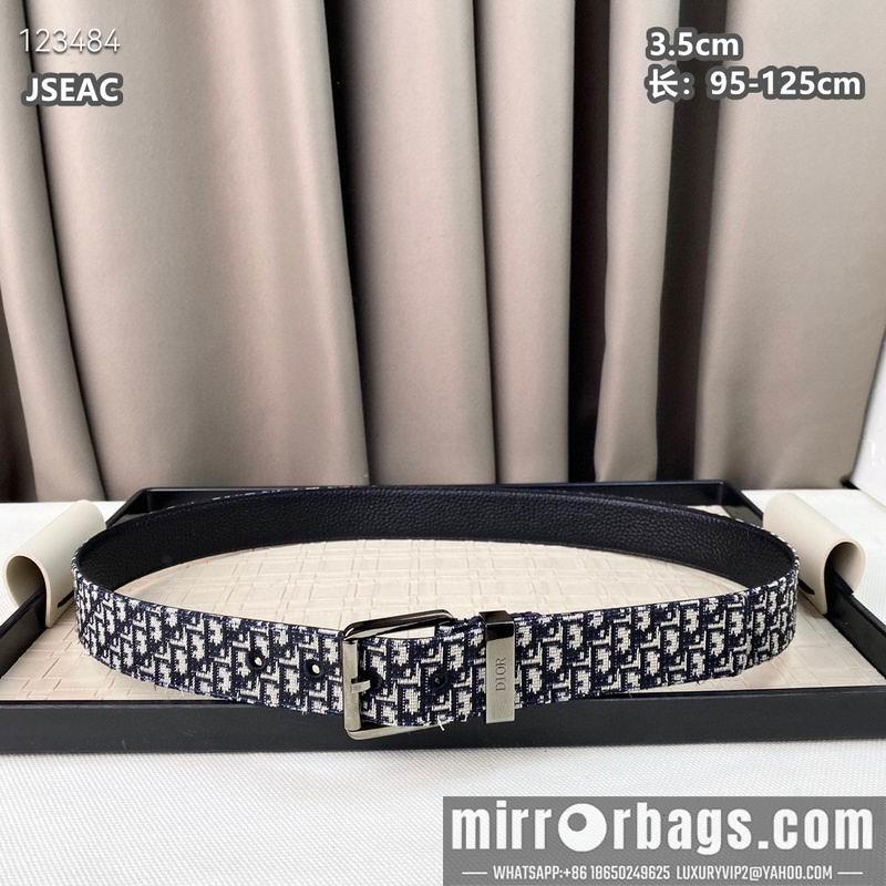 Dior belt 35mmX95-125cm 8L29