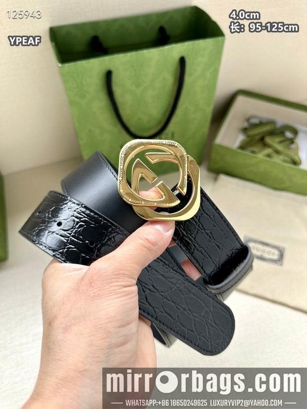 Gucci belt 40mmX95-125cm 8L74