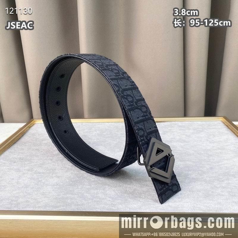 Dior belt 38mmX95-125cm 8L04