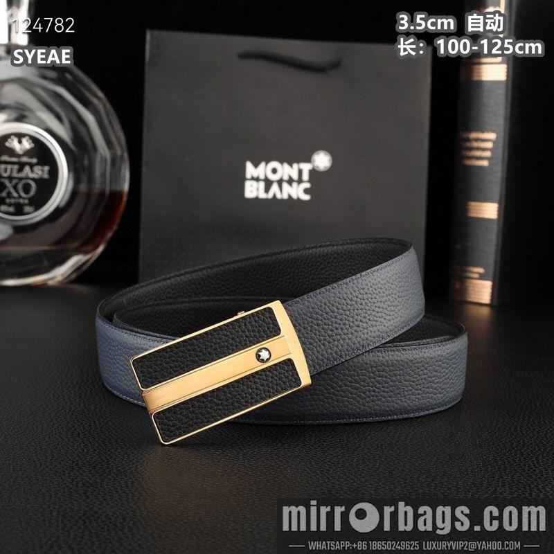 Montlanc belt 35mmX100-125cm 8L32