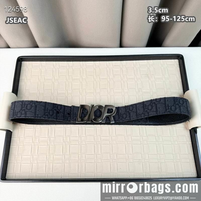 Dior belt 35mmX95-125cm 8L22