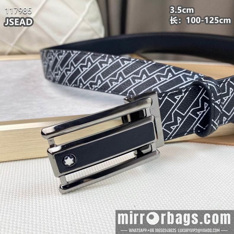 Montblanc belt 35mmX100-125cm 8L12