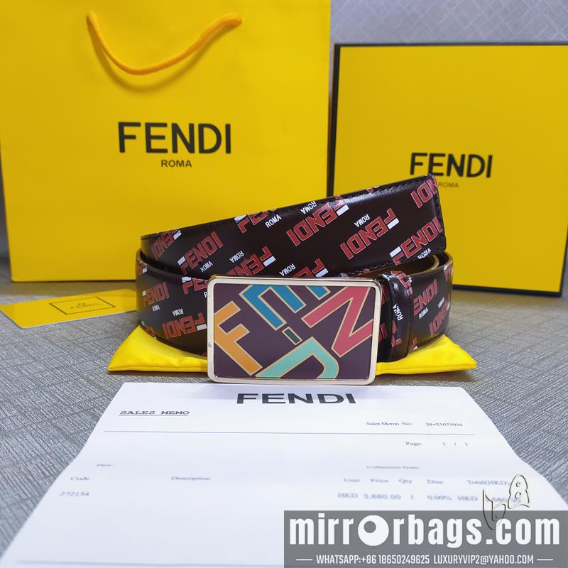 Fendi belt 38mmX80-125cm lb02