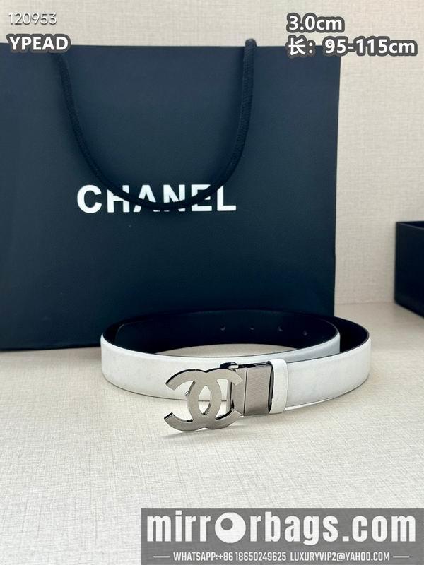 Chanel belt 30mmX95-115cm 8L072003