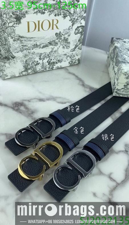 Dior belt 35mmX95-125cm 7D01