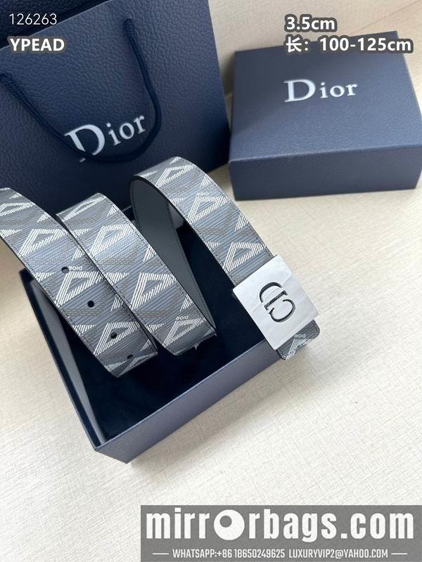 Dior belt 35mmX100-125cm 8L28
