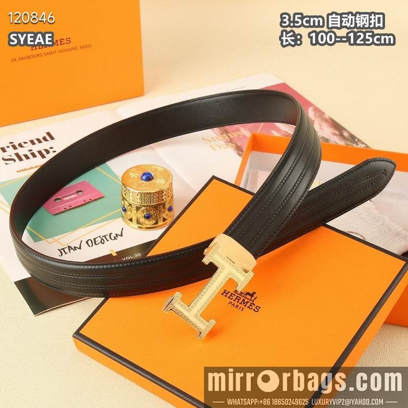 Hermes belt自动带 35mmX95-125cm 8L072007