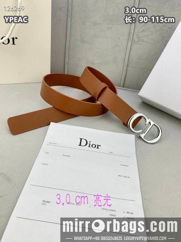Dior belt 30mmX90-115cm 8L111004
