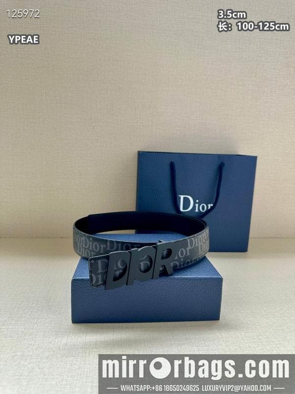 Dior belt 35mmX100-125cm 8L29