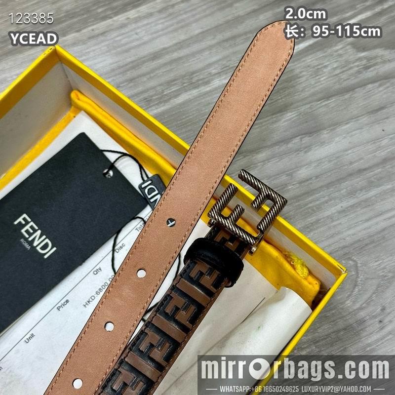 Fendi belt 20mmX95-115cm 8L14