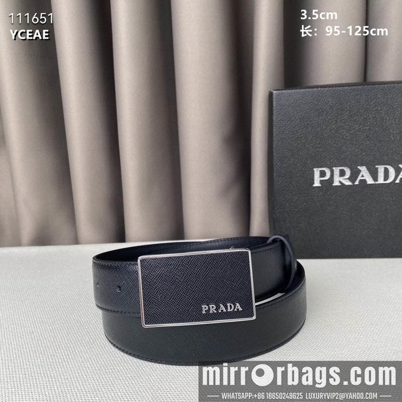 Prada belt 35mmX95-125CM 8L13