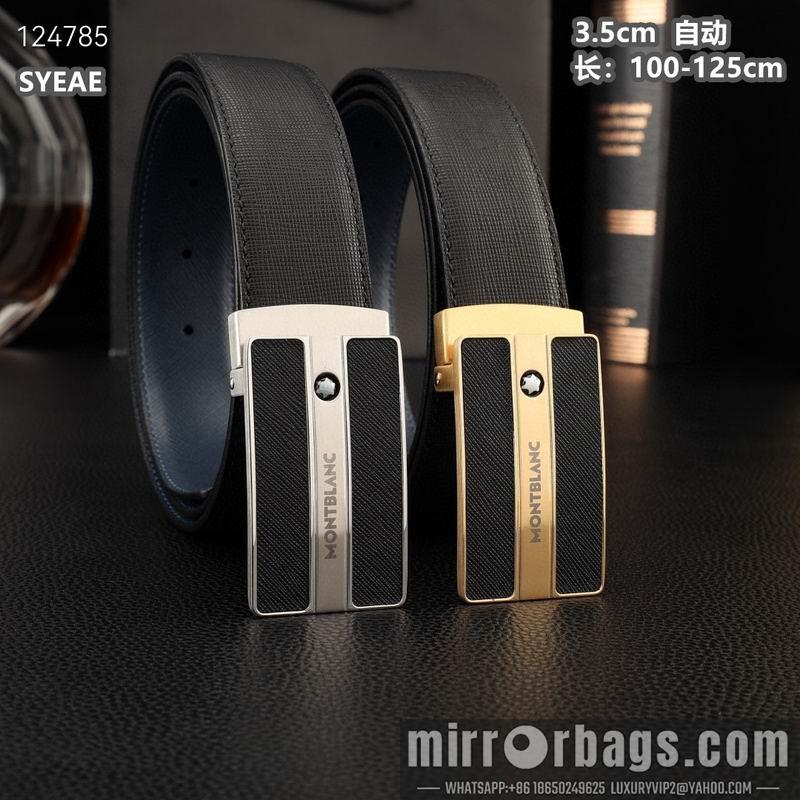 Montlanc belt 35mmX100-125cm 8L29
