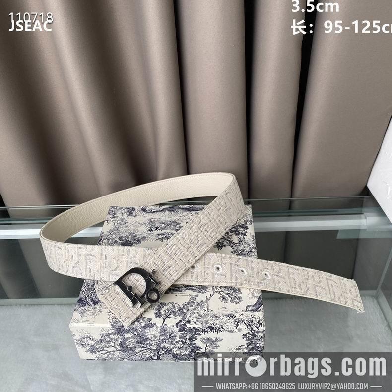 Dior Belt 35mm 95-125cm 8L02