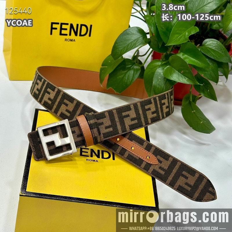 Fendi belt 38mmX100-125cm 8L14