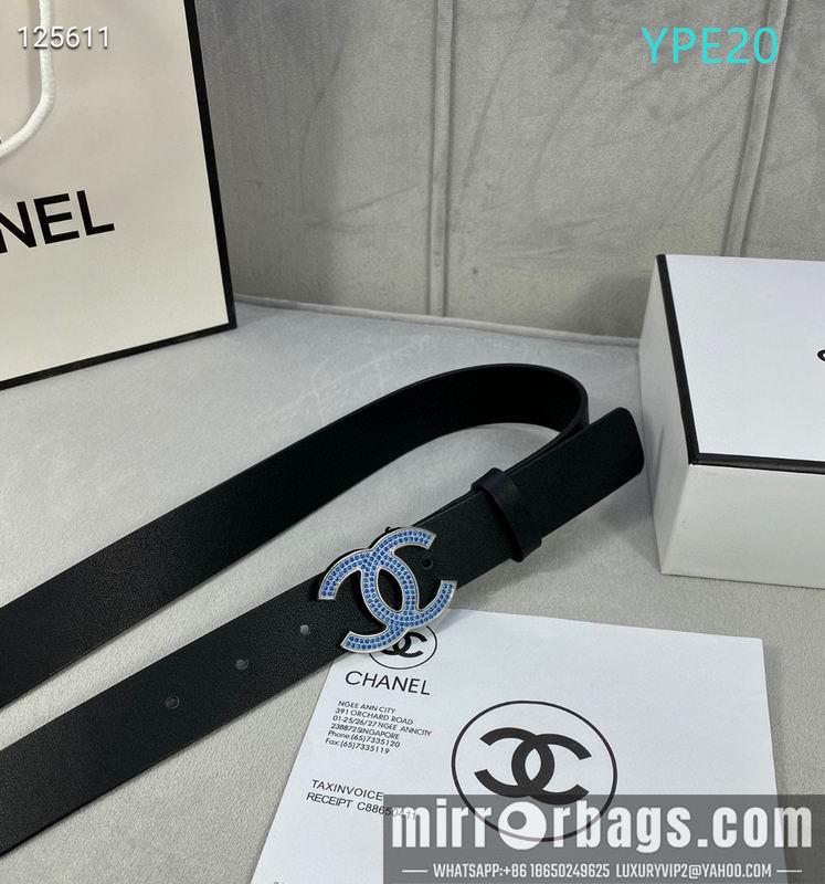 Chanel belt 30mmX95-125cm XH05