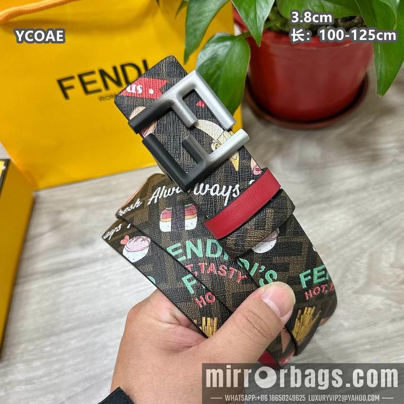 Fendi belt 38mmX100-125cm 8L32