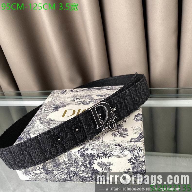 Dior belt 35mmX95-125cm 7D11