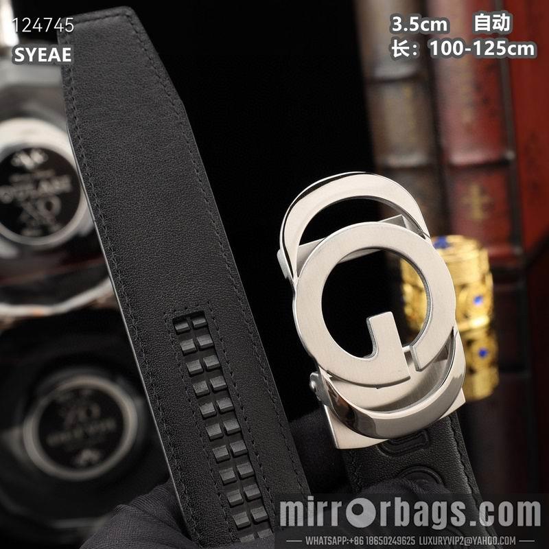 Gucci belt 35mmX100-125cm 8L29