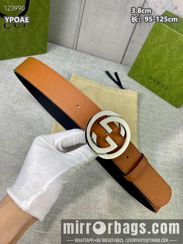 Gucci belt 38mmX95-125cm 8L10