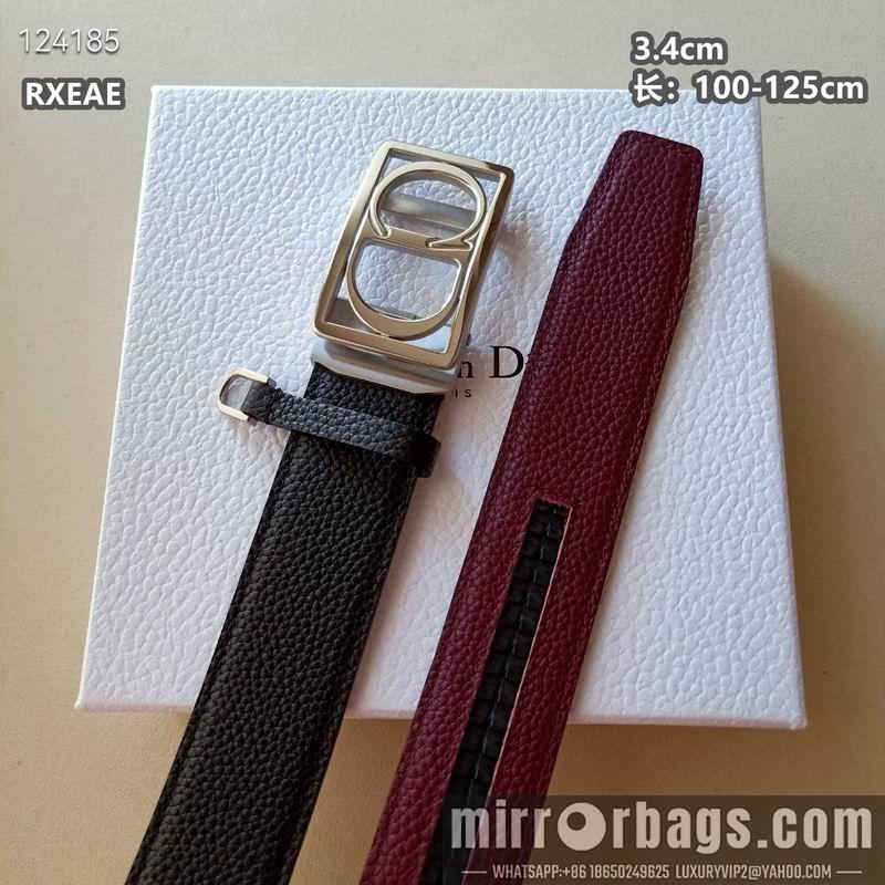 Dior belt 34mmX100-125cm 8L03