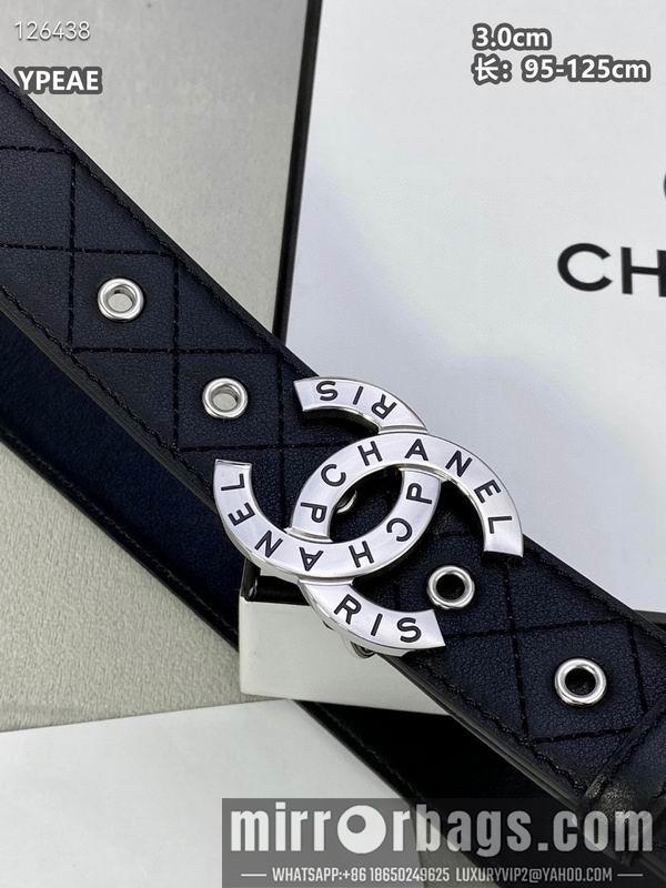Chanel belt 30mmX95-125cm 8L24