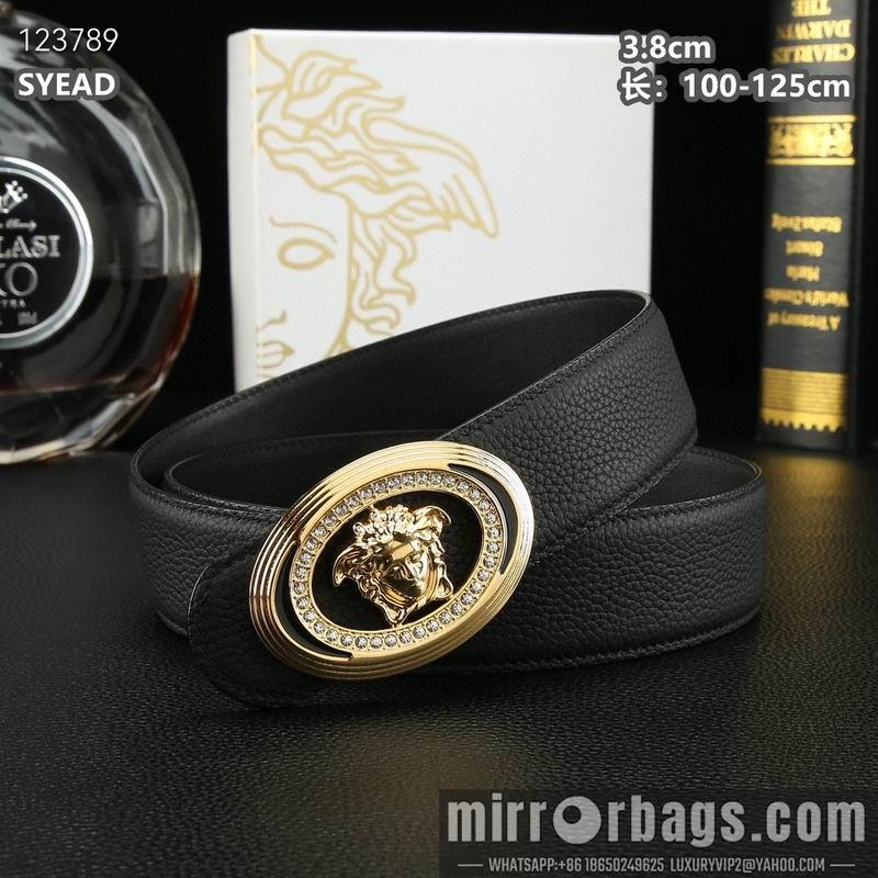 Versace belt 38mmX100-125cm 8L38