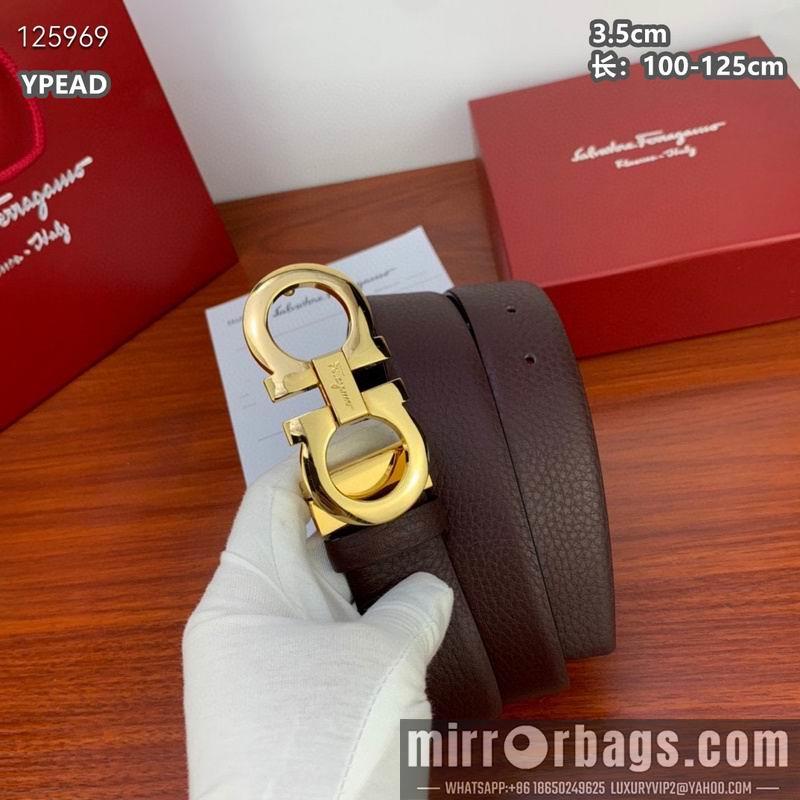 Ferragamo belt 35mmX100-125cm 8L21