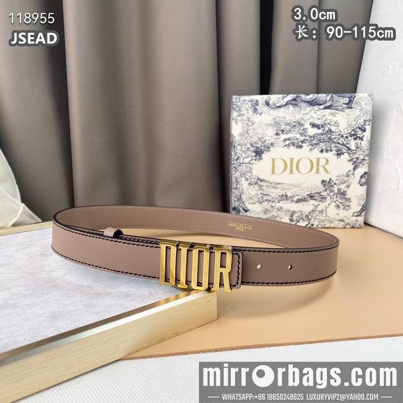 Dior belt 30mmX90-115cm 8L12