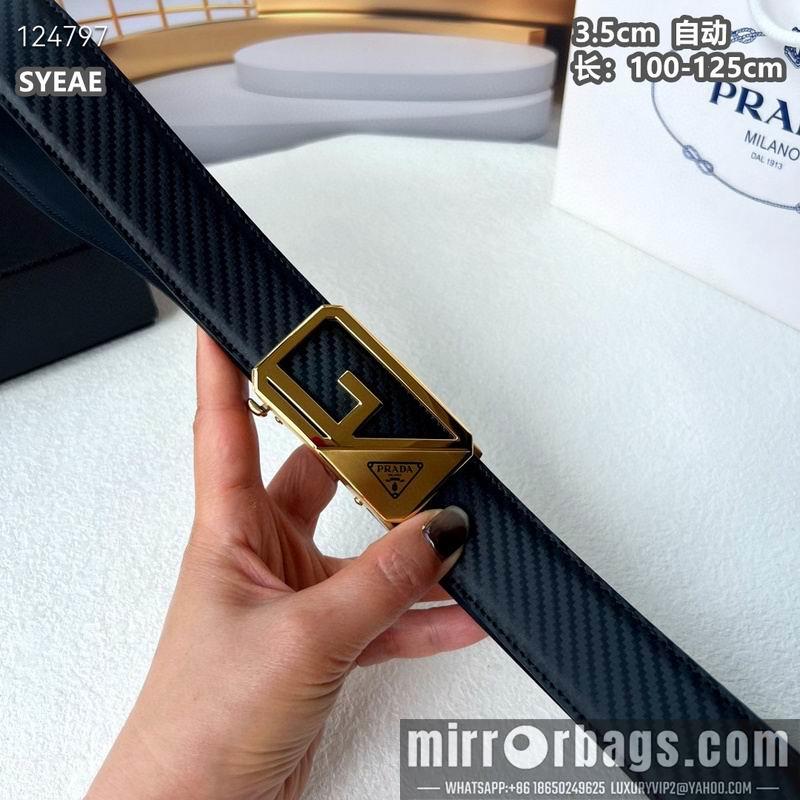 Prada belt 35mmX100-125cm 8L53