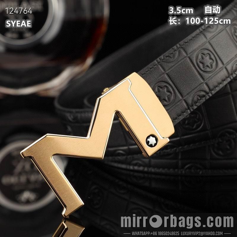 Montlanc belt 35mmX100-125cm 8L40