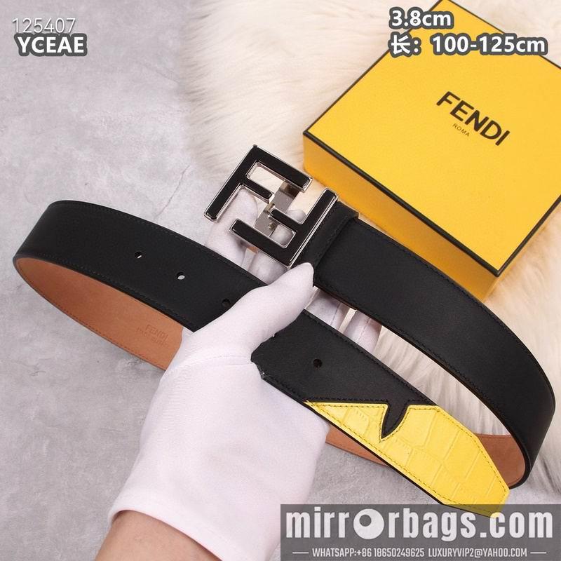 Fendi belt 38mmX100-125cm 8L22