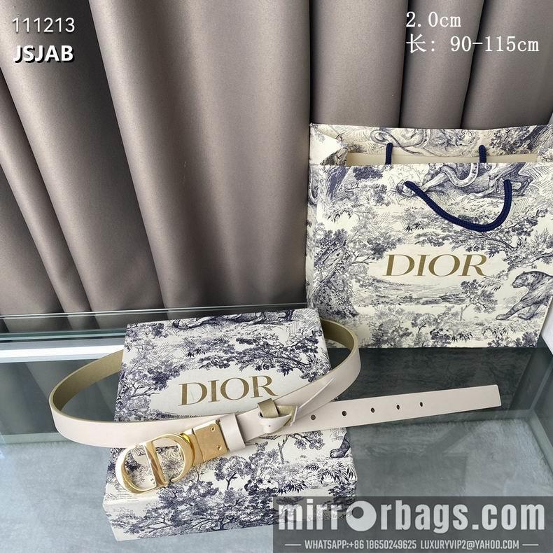 Dior Belt 20mmX90-115cm 8L05