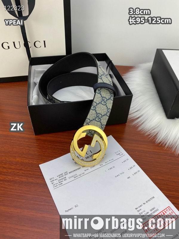 Gucci belt 38mmX95-125cm 8L20